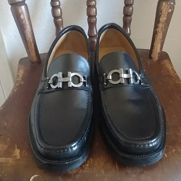 salvatore ferragamo men's david bit loafers